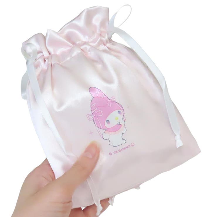 マイメロディ 巾着袋 サテンきんちゃく | cinemacollection | 詳細画像2 