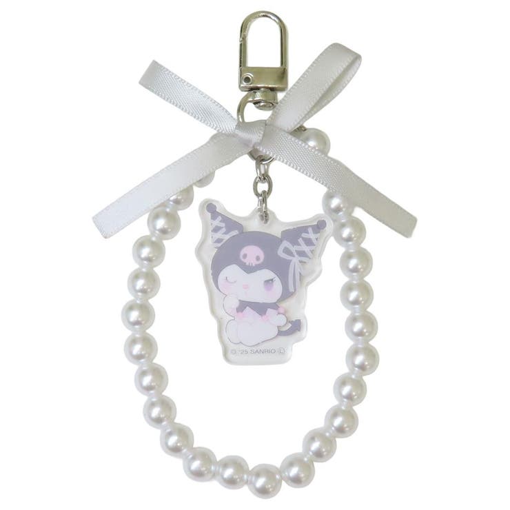 クロミ スマホアクセ リボンパールキーチェーン | cinemacollection | 詳細画像1 