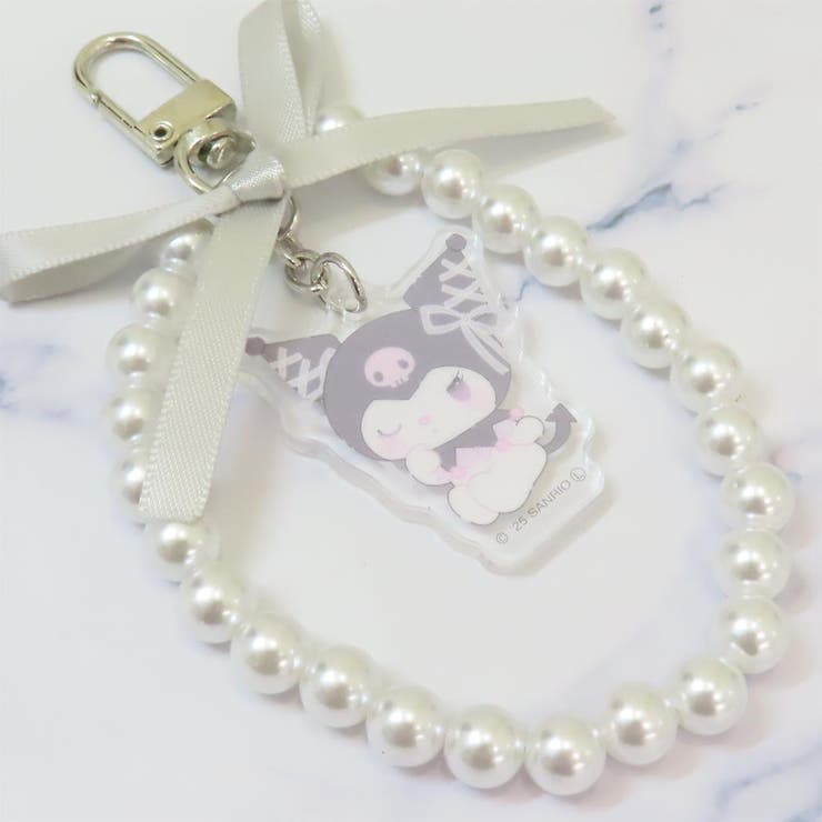 クロミ スマホアクセ リボンパールキーチェーン | cinemacollection | 詳細画像2 