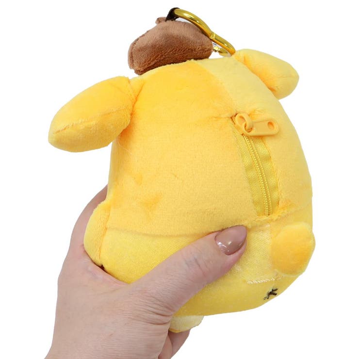 ポムポムプリン ミニポーチ 日焼けマスコットポーチ[品番
