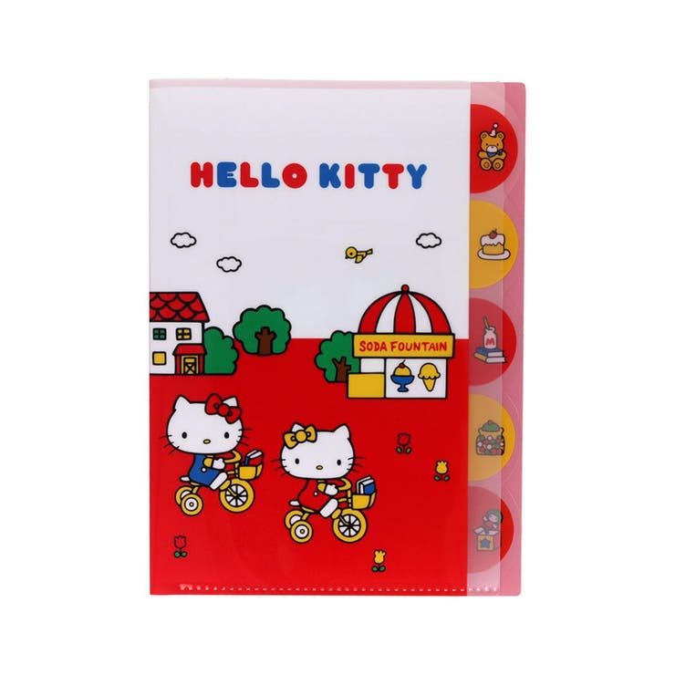 ハローキティ ポケットファイル ダイカットクリアファイル5P | cinemacollection | 詳細画像1 
