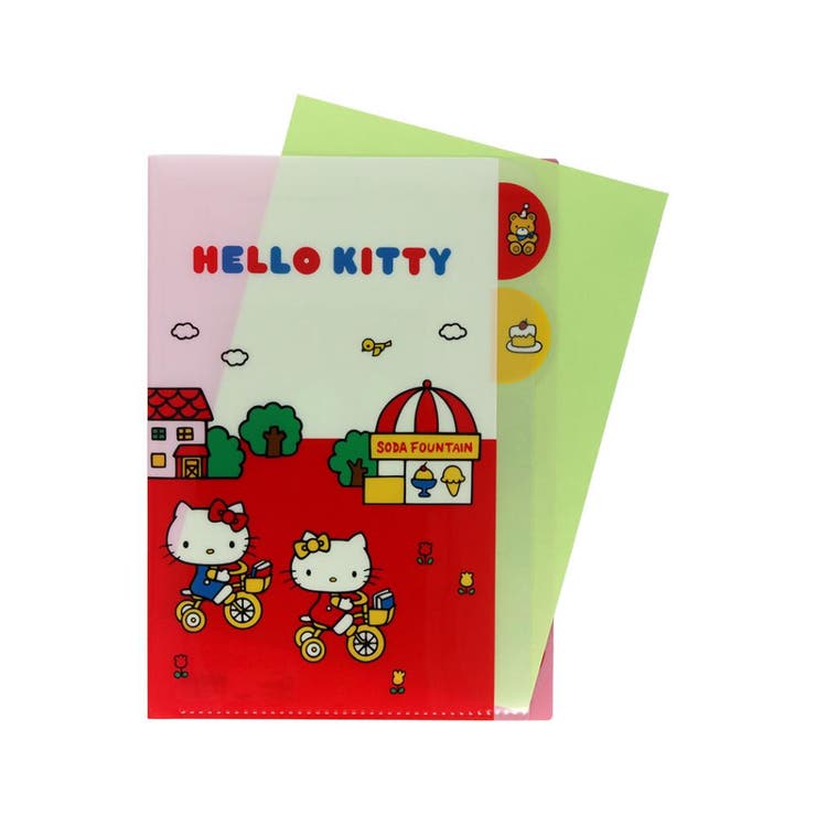 ハローキティ ポケットファイル ダイカットクリアファイル5P | cinemacollection | 詳細画像3 