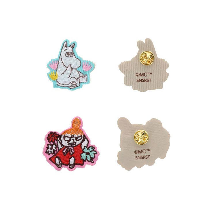 ムーミン ピンバッジ 刺繍ピンバッジ[品番：BREW0191318