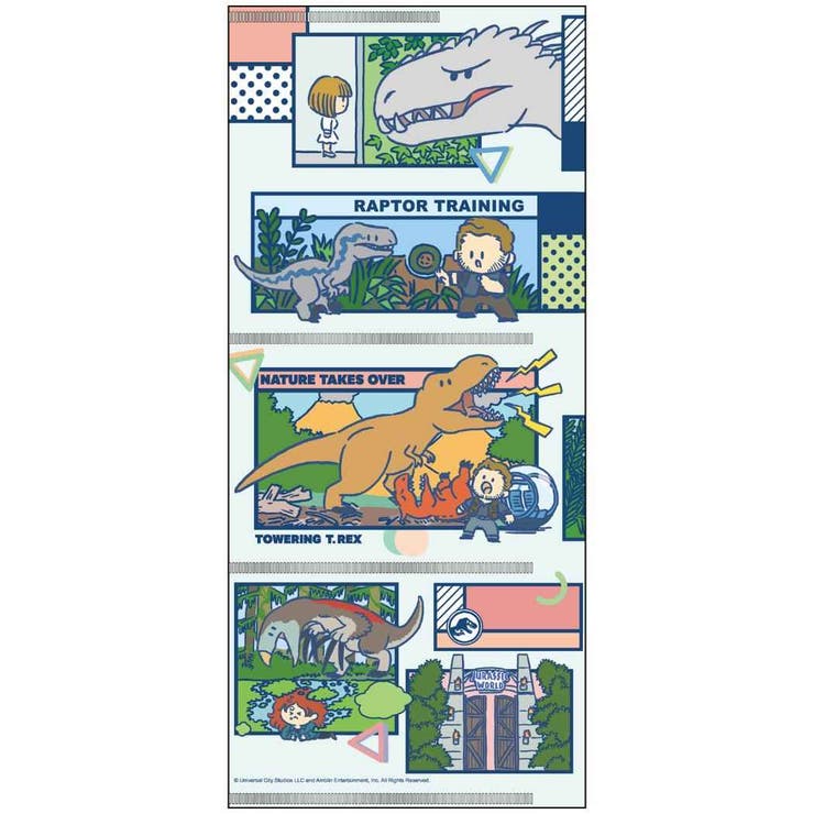 ジュラシックワールド ミニクリアファイル チケットホルダー | cinemacollection | 詳細画像1 