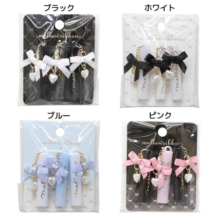 リボンステーショナリー 鉛筆キャップ リボンチャーム付き鉛筆キャップ | cinemacollection【KIDS】 | 詳細画像1 