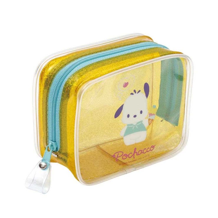 ポチャッコ クリアポーチ キラキラボックスポーチ | cinemacollection | 詳細画像1 