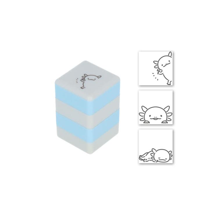 ハンコ ぴょっこりスタンプ ウーパールーパー | cinemacollection | 詳細画像2 