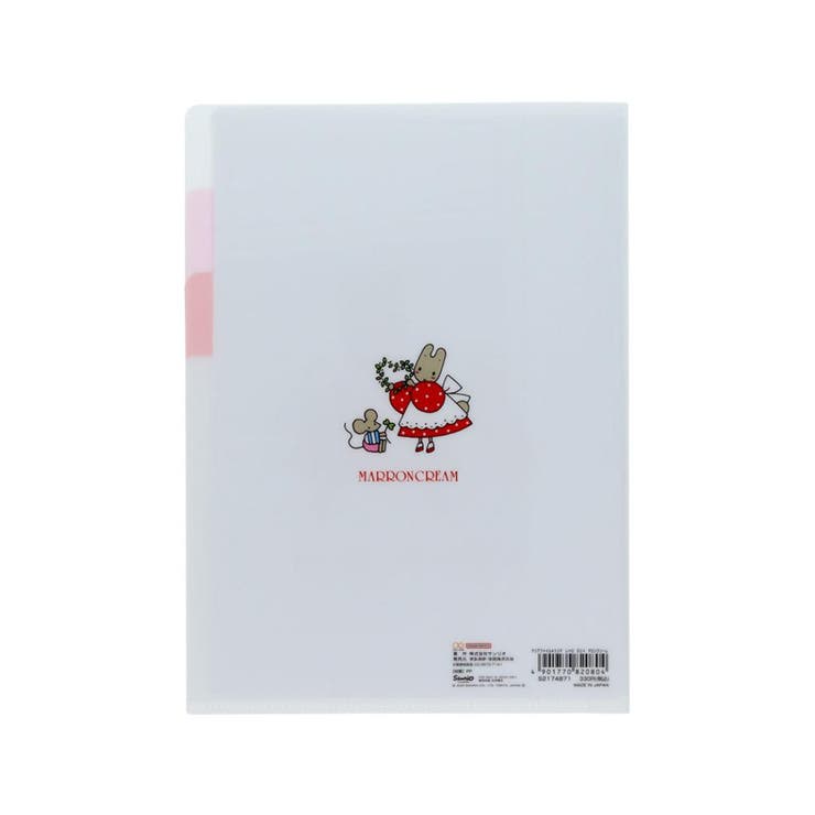 マロンクリーム ポケットファイル クリアファイルA5 | cinemacollection | 詳細画像2 