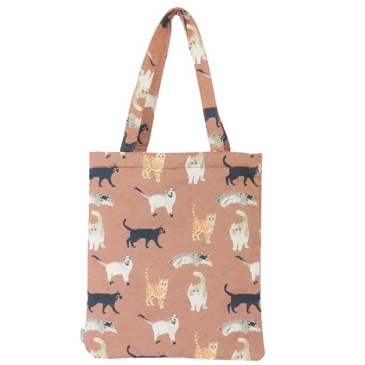 手提げかばん マチなしトートバッグ メニーキャット | cinemacollection | 詳細画像1 