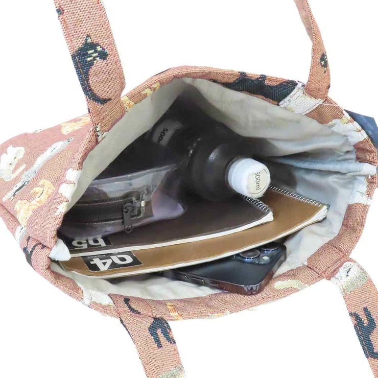 手提げかばん マチなしトートバッグ メニーキャット | cinemacollection | 詳細画像3 