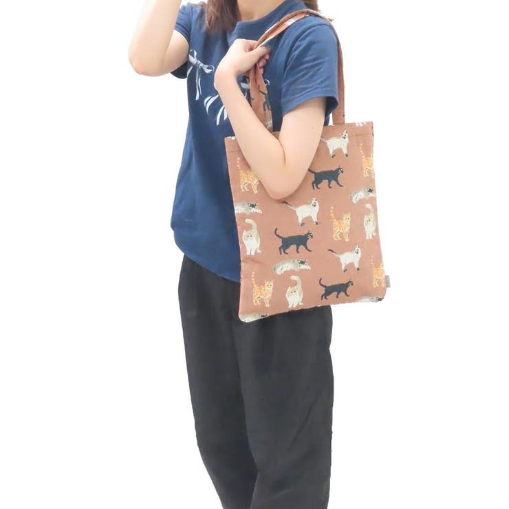 手提げかばん マチなしトートバッグ メニーキャット | cinemacollection | 詳細画像4 