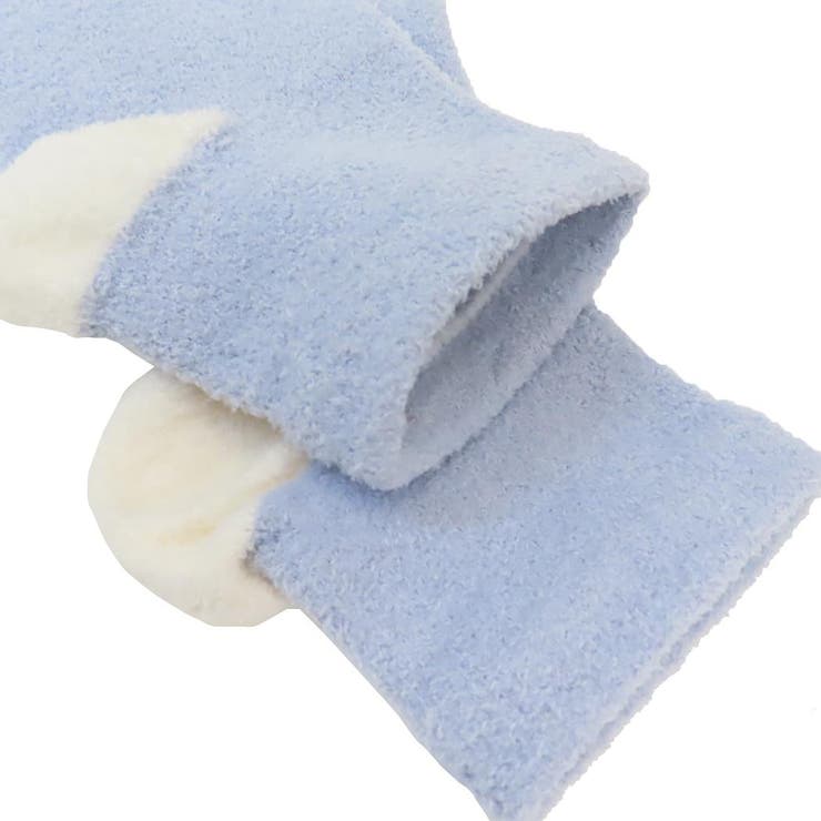 女性用ナイトソックス ふわふわ着圧ソックス フラッフィムーン | cinemacollection | 詳細画像2 