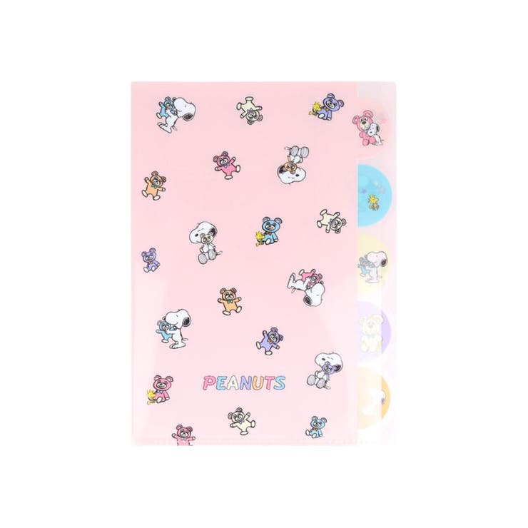 スヌーピー ポケットファイル ダイカットクリアファイル5P | cinemacollection | 詳細画像1 