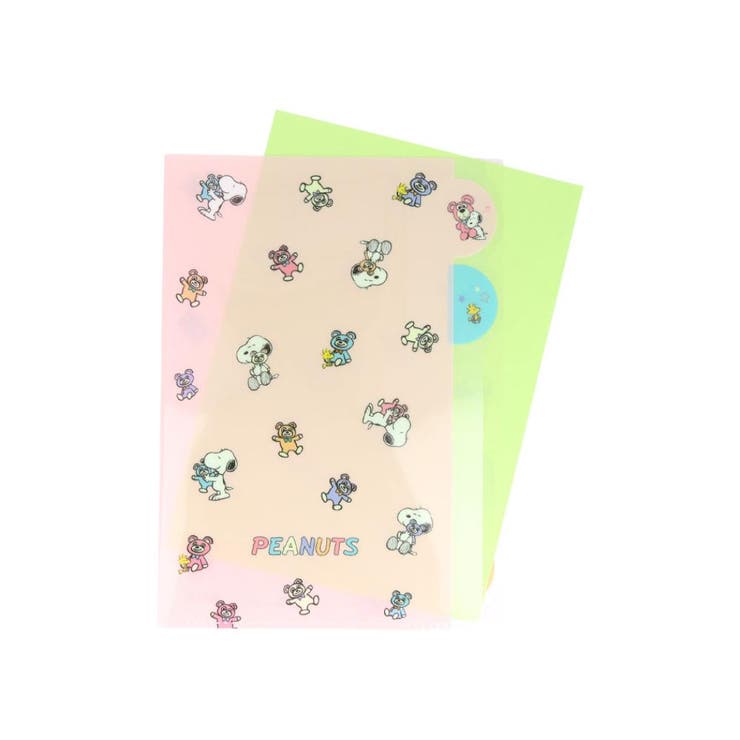スヌーピー ポケットファイル ダイカットクリアファイル5P | cinemacollection | 詳細画像3 