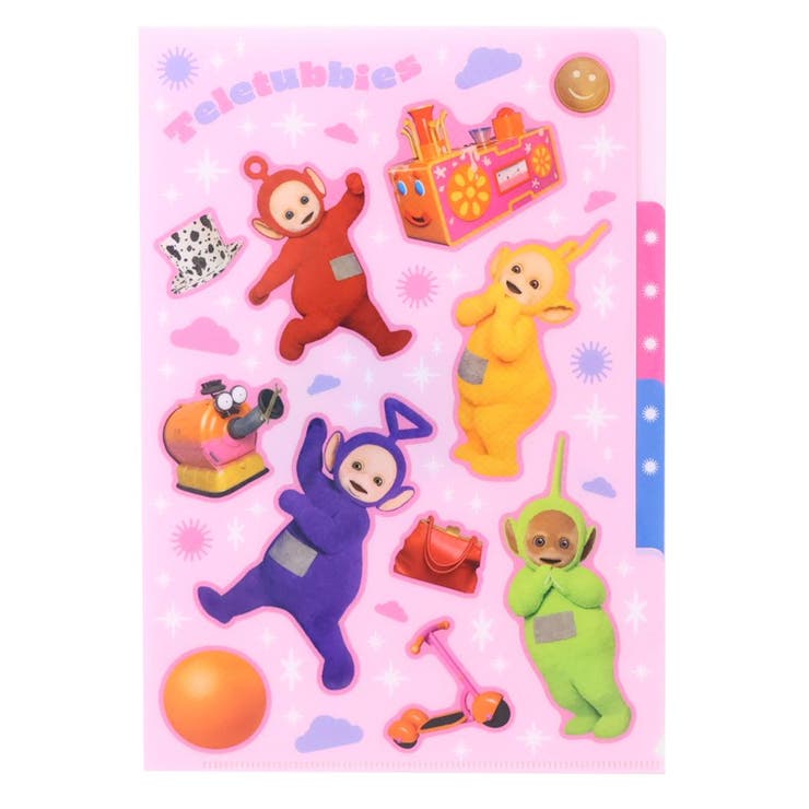 テレタビーズ ポケットファイル A5ポケットクリアファイル | cinemacollection | 詳細画像1 