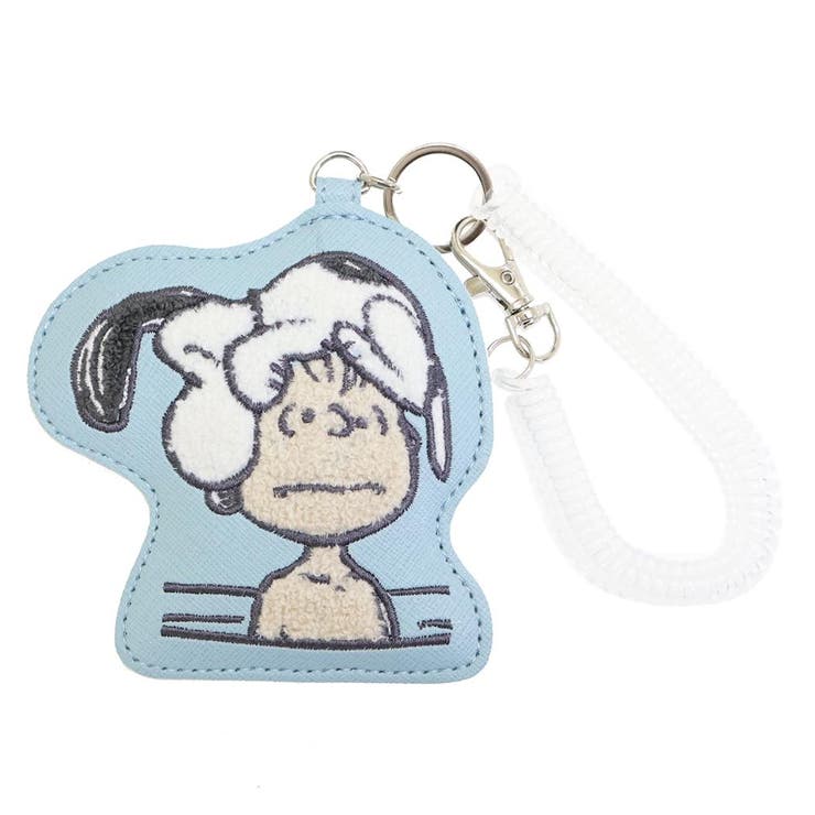 スヌーピー 定期入れ ダイカット刺繍パスケース | cinemacollection | 詳細画像1 