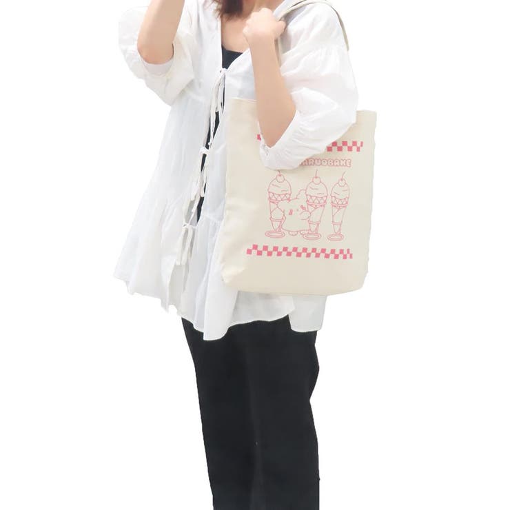 はなまるおばけ 手提げかばん トートバッグ | cinemacollection | 詳細画像4 