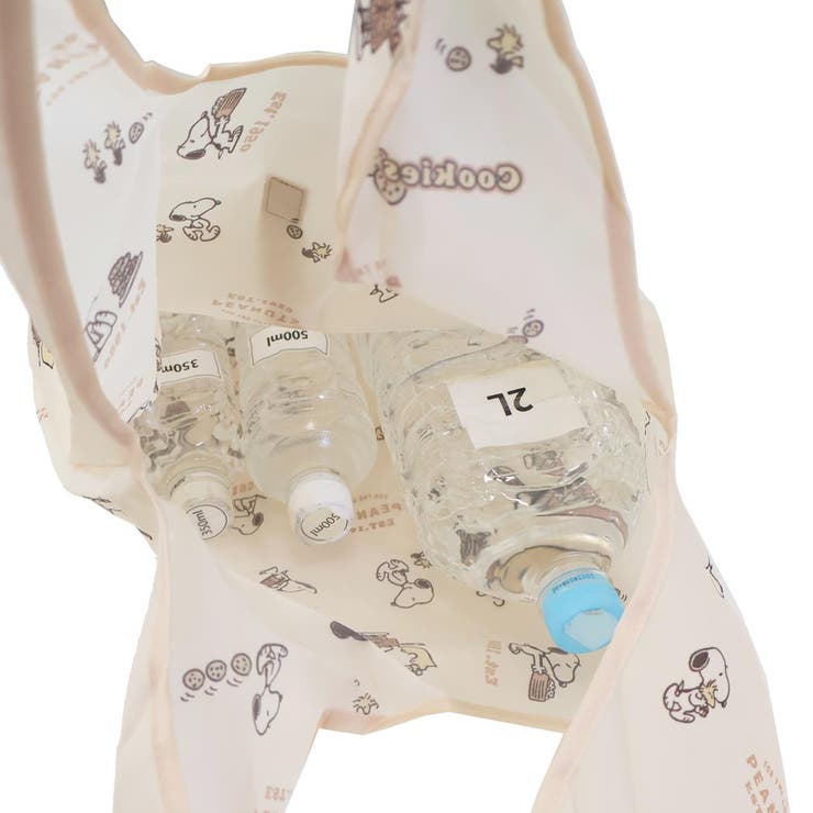 スヌーピー エコバッグ カラビナ付き底マチエコバッグ | cinemacollection | 詳細画像3 