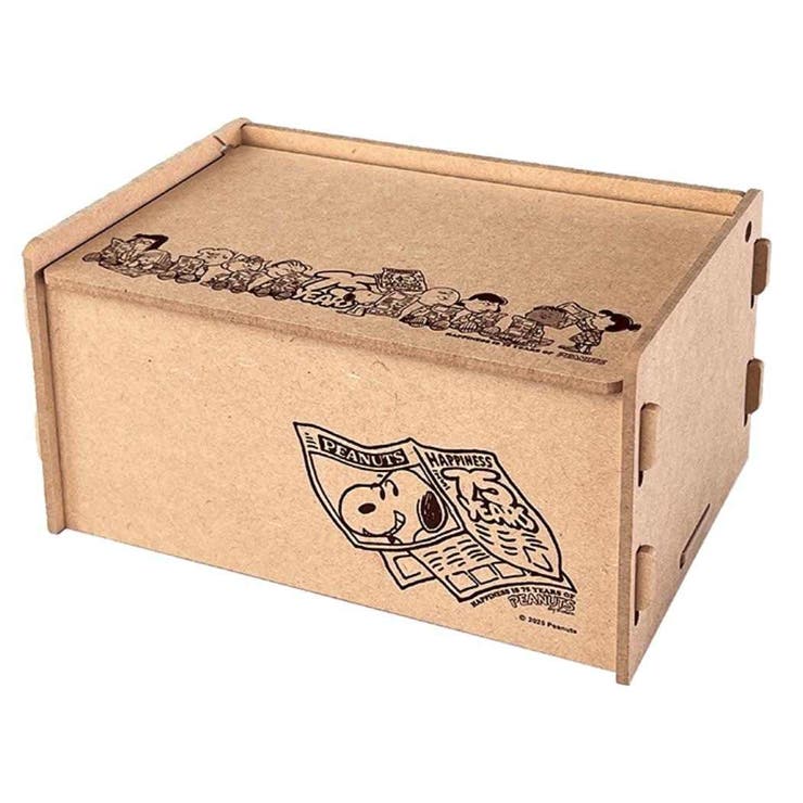 スヌーピー 卓上収納 ふた付収納ボックス | cinemacollection | 詳細画像1 