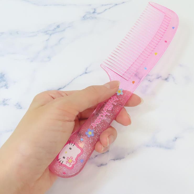 ハローキティ くし ラメ入りコーム[品番：BREW0195674