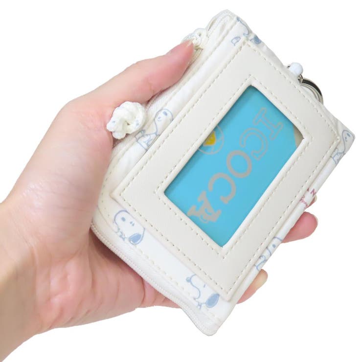 スヌーピー 小銭入れ＆定期入れ リール付きデイリーパスケース | cinemacollection | 詳細画像2 