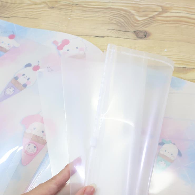 サンリオキャラクターズxもちもちぱんだ ポケットファイル ファスナー付き6ポケッ… | cinemacollection | 詳細画像3 