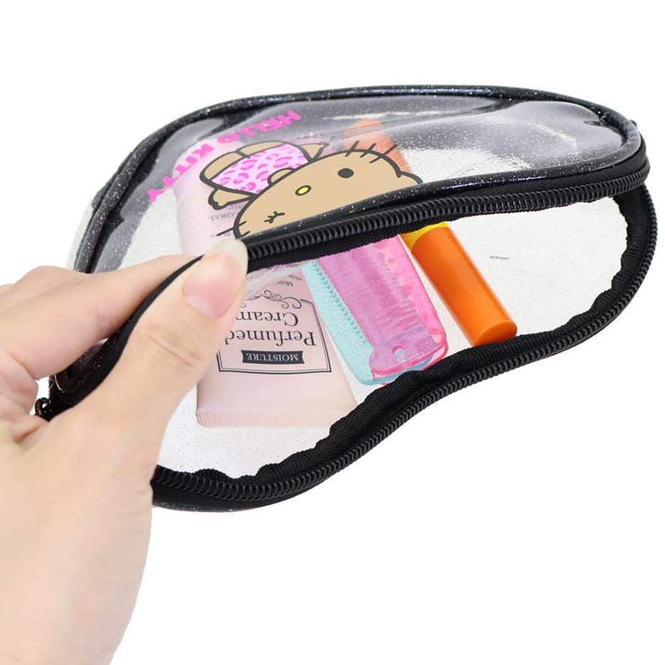 ハローキティ ショルダーバッグ ハート形ラメクリアポシェット | cinemacollection | 詳細画像3 