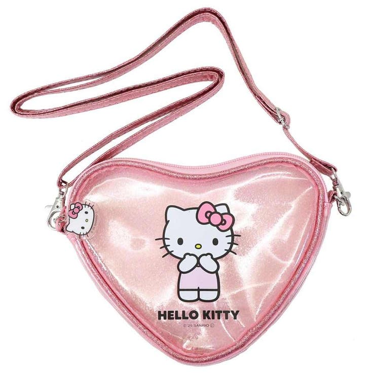 希少！ハローキティ　ハート型クリアポーチ　2001年レトロ　平成キティ　サンリオ ハローキティ ハート形クリアポーチ（バレエコア）｜サンリオ