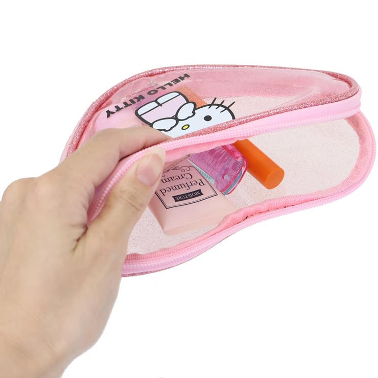 ハローキティ ショルダーバッグ ハート形ラメクリアポシェット | cinemacollection | 詳細画像3 