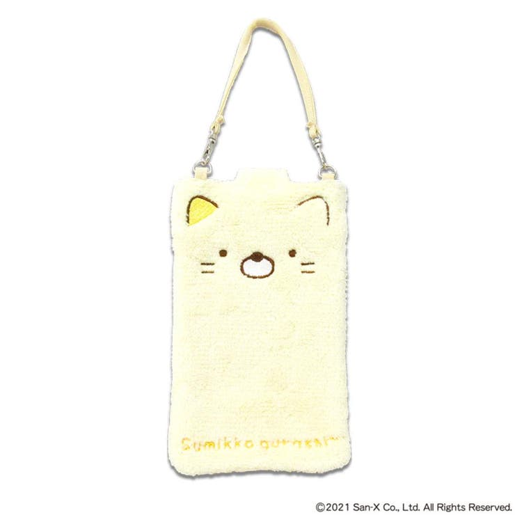 すみっコぐらし スマホポーチ モフモフスマホポーチ | cinemacollection | 詳細画像1 