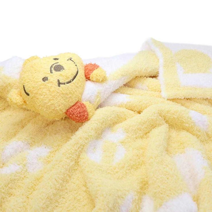 くまのプーさん ひざ掛け毛布 マスコット付きブランケット | cinemacollection | 詳細画像2 