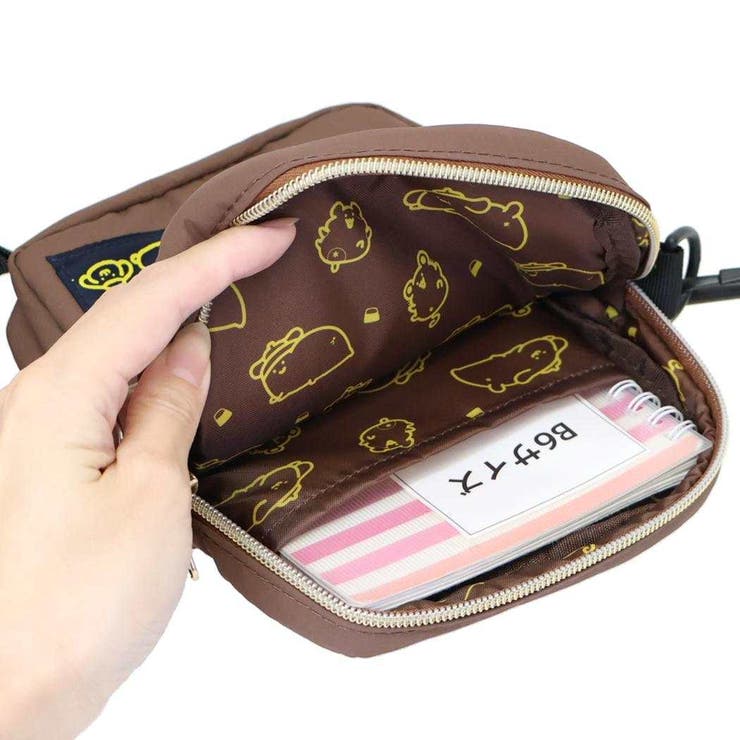 ポムポムプリンxお文具といっしょ 斜め掛けかばん ショルダーバッグ | cinemacollection | 詳細画像3 