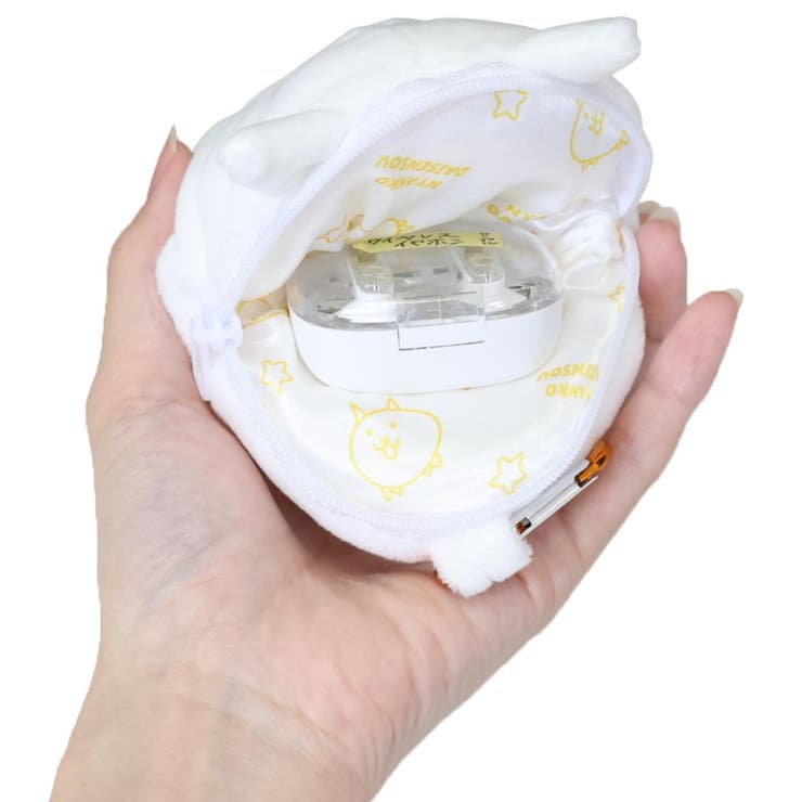 にゃんこ大戦争 ミニポーチ カラビナ付きぬいぐるみファスナーマスコット | cinemacollection | 詳細画像3 