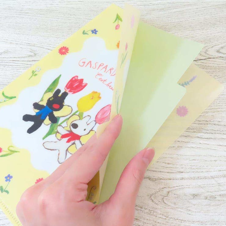 リサとガスパール ポケットファイル 2ポケットクリアファイル | cinemacollection | 詳細画像3 