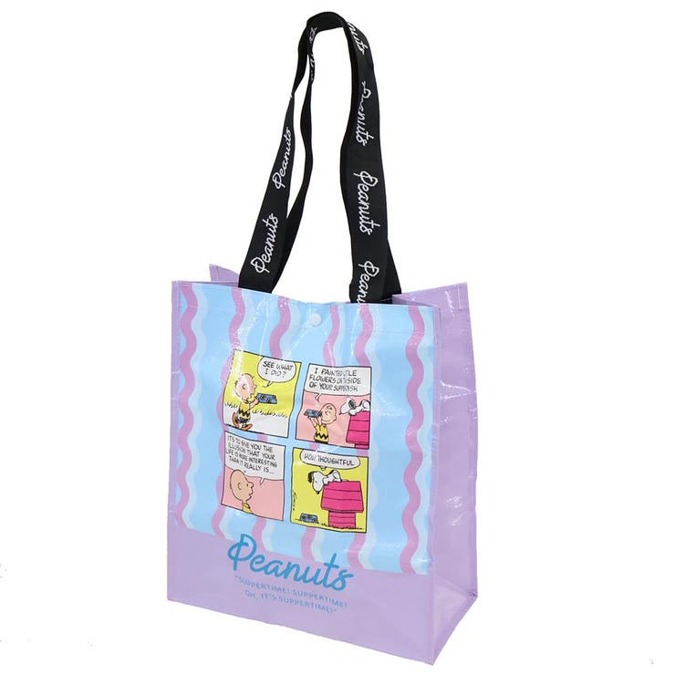 スヌーピー ショッピングバッグ ポリエチレンエコバッグ | cinemacollection | 詳細画像1 