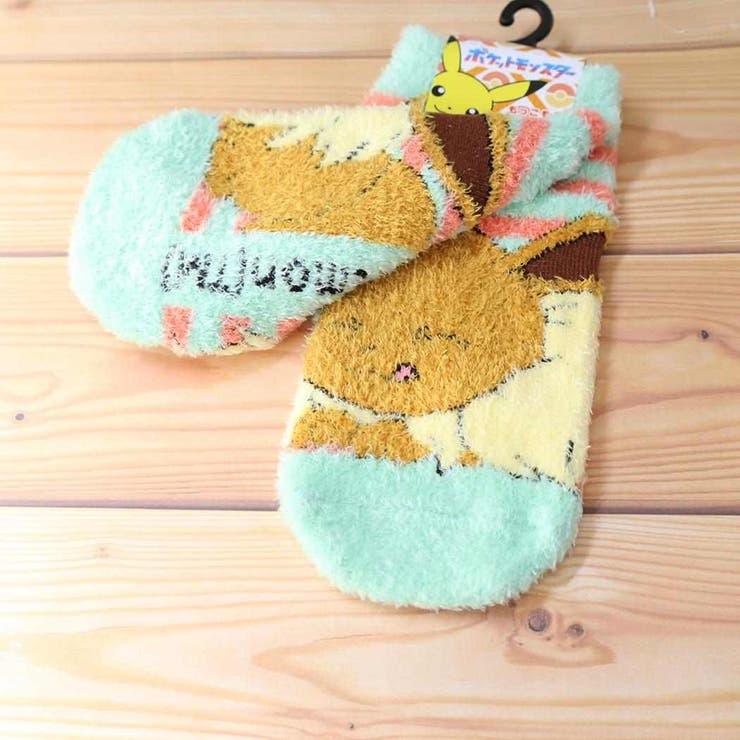 ポケットモンスター 子ども用防寒室内靴下 もっこもこ靴下 | cinemacollection | 詳細画像2 
