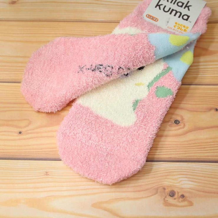 リラックマ 女性用防寒靴下 もっこもこ靴下 | cinemacollection | 詳細画像2 