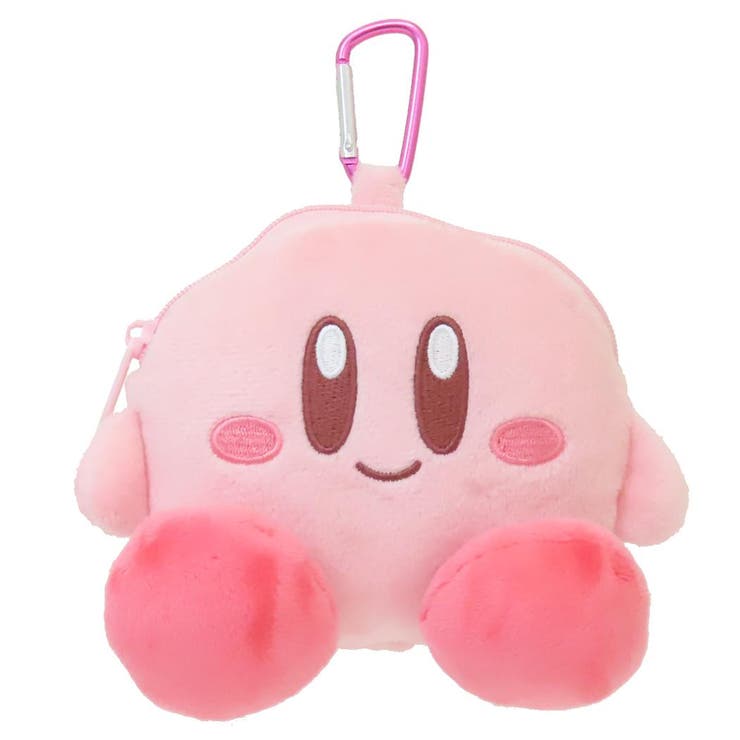 星のカービィ マスコットポーチ カラビナ付きぬいぐるみファスナーマスコット | cinemacollection | 詳細画像1 