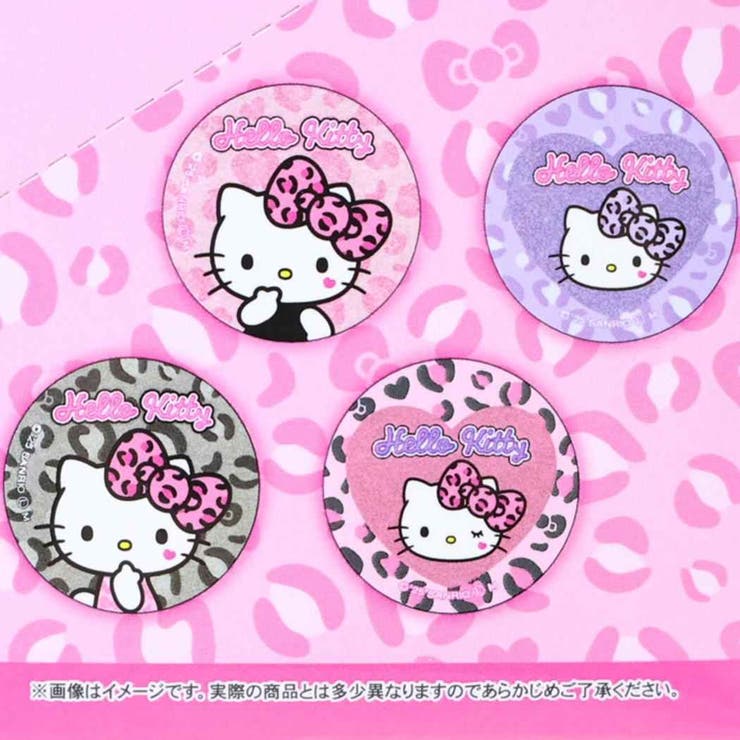 ハローキティ 缶バッジ トレーディンググリッターカンバッジ[品番