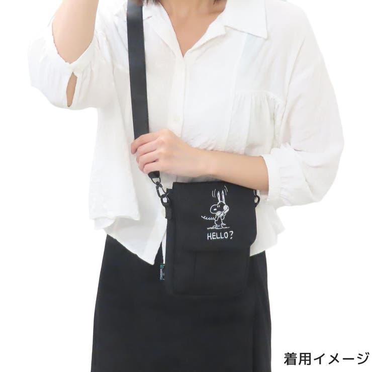 スヌーピー 斜め掛けかばん パスポートショルダー | cinemacollection | 詳細画像6 
