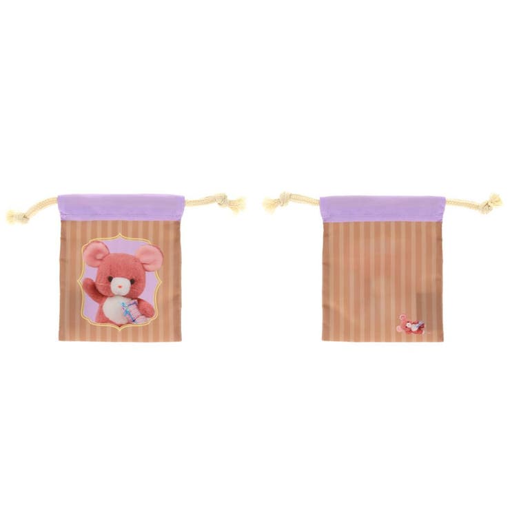 レトロぬいぐるみこれくしょん 巾着袋 ミニ巾着 | cinemacollection | 詳細画像7 