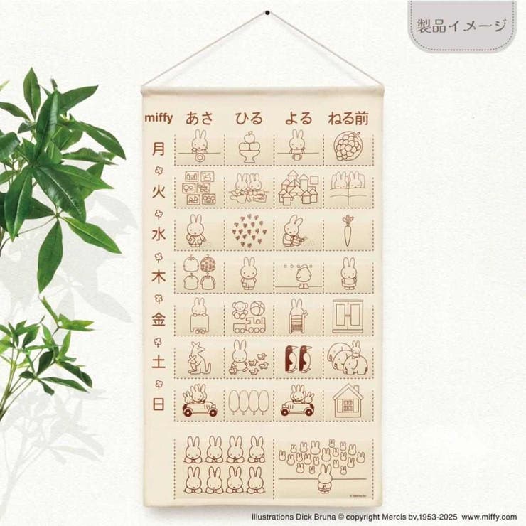 ミッフィー 壁掛けカレンダー おくすりカレンダー | cinemacollection | 詳細画像2 