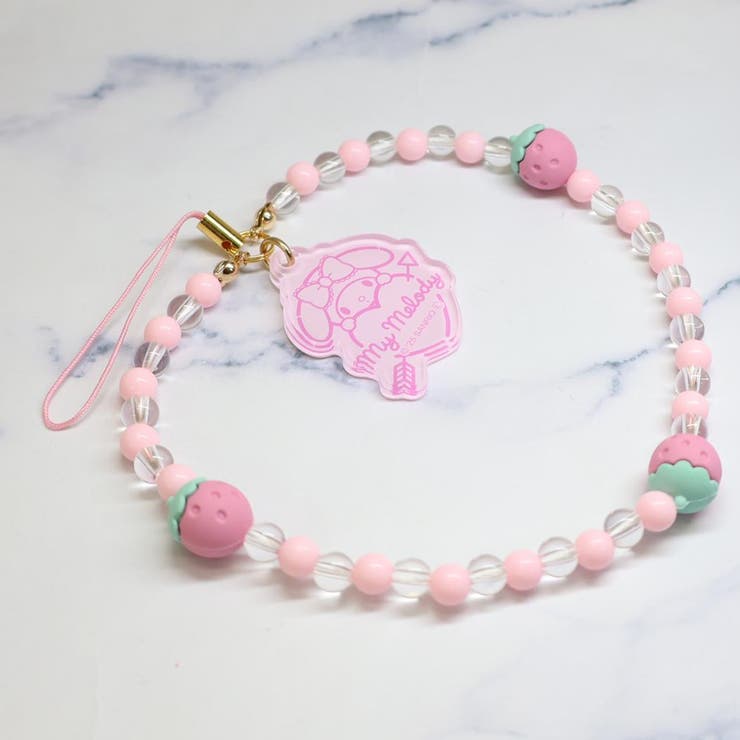 マイメロディ スマホアクセ モバイルハンドストラップ | cinemacollection | 詳細画像2 