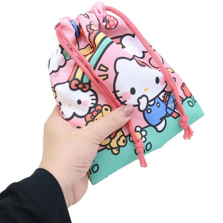 ハローキティ 巾着袋 きんちゃくポーチ | cinemacollection | 詳細画像2 