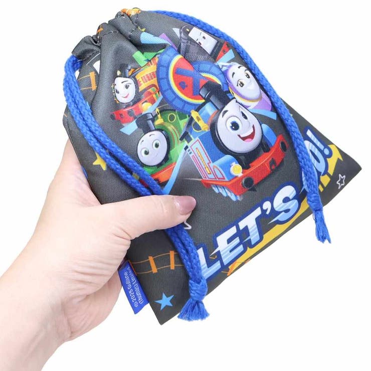 きかんしゃトーマス 巾着袋 きんちゃくポーチ | cinemacollection | 詳細画像2 
