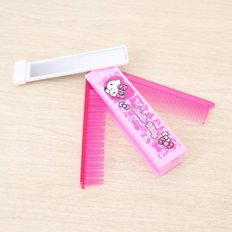 ハローキティ 身だしなみセット ミラー＆ダブルコーム[品番