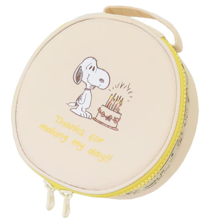 スヌーピー コスメポーチ サークルコスメポーチ | cinemacollection | 詳細画像1 