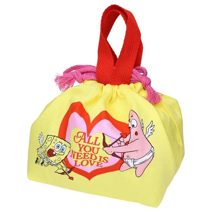 スポンジボブ ランチ巾着 ランチバッグ | cinemacollection | 詳細画像1 