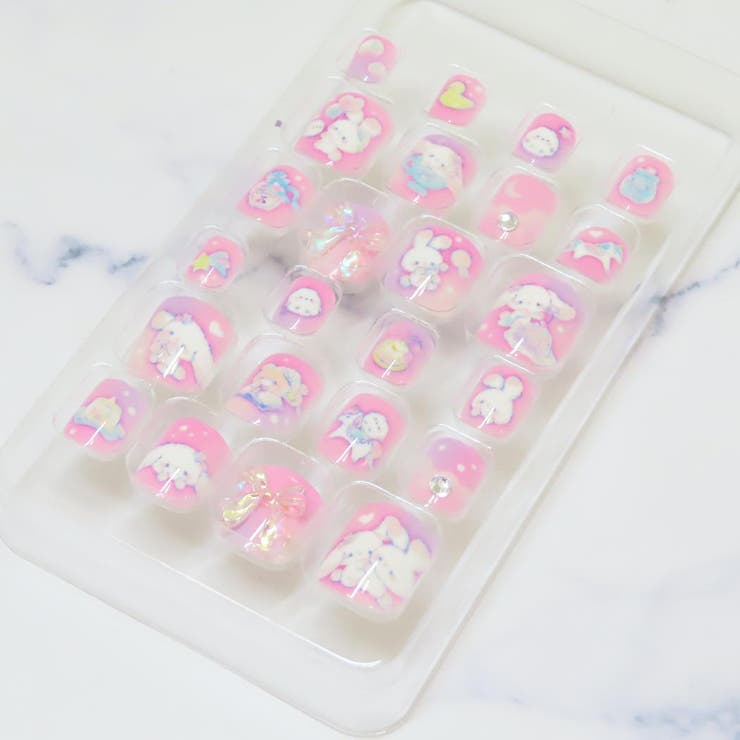 コスメ雑貨 タイニーネイルチップ おやすみバニー | cinemacollection | 詳細画像2 