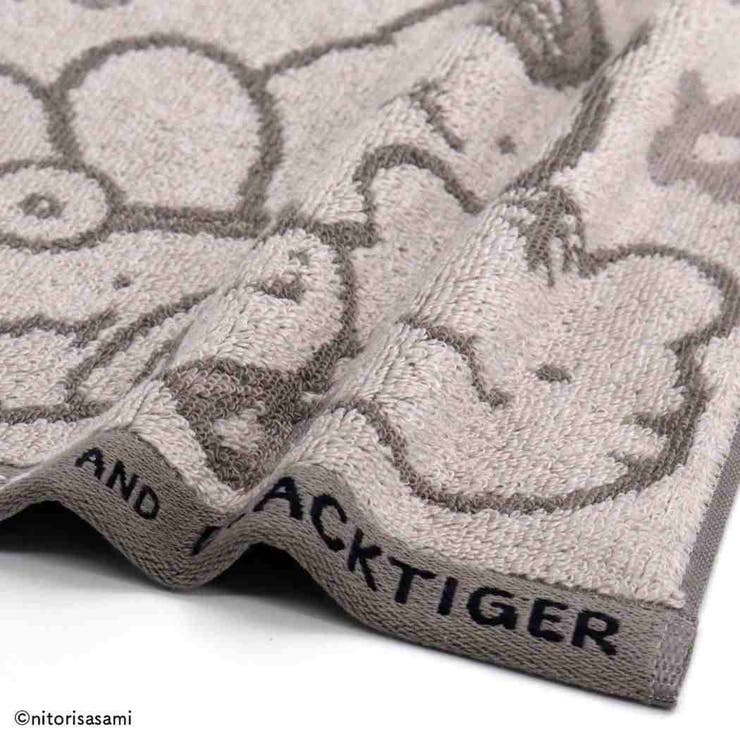 ホワイトタイガーとブラックタイガー ミニタオル フルフィーコットン無撚糸タオルハ… | cinemacollection | 詳細画像2 